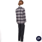 YVES SAINT LAURENT RIVE GAUCHE - AUTOMNE-HIVER 1990/91 - VESTE CROISÉE