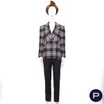 YVES SAINT LAURENT RIVE GAUCHE - AUTOMNE-HIVER 1990/91 - VESTE CROISÉE