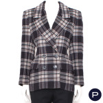 YVES SAINT LAURENT RIVE GAUCHE - AUTOMNE-HIVER 1990/91 - VESTE CROISÉE