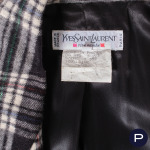 YVES SAINT LAURENT RIVE GAUCHE - AUTOMNE-HIVER 1990/91 - VESTE CROISÉE