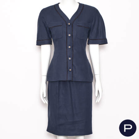 CHANEL BOUTIQUE X KARL LAGERFELD - 1990'S - TAILLEUR