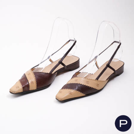 CHANEL - PAIRE DE SLING-BACK