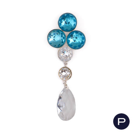 YVES SAINT LAURENT - EARLY 1980'S- BROCHE