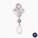YVES SAINT LAURENT - EARLY 1980'S- BROCHE