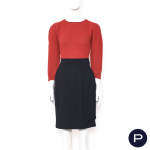 CHANEL BOUTIQUE X KARL LAGERFELD - 1980/90'S - JUPE