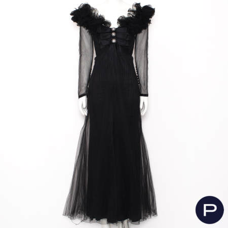 CHANEL X KARL LAGERFELD - CIRCA 2000 - ROBE DU SOIR