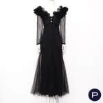 CHANEL X KARL LAGERFELD - CIRCA 2000 - ROBE DU SOIR