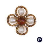 CHANEL - 1960/70'S- BROCHE-PENDENTIF