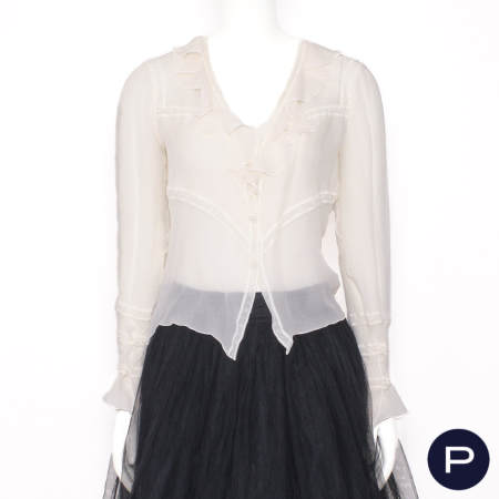 CHANEL X KARL LAGERFELD - CROISIÈRE 2007 - BLOUSE