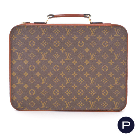 LOUIS VUITTON - 1970'S - PORTE-DOCUMENTS