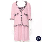 CHANEL X KARL LAGERFELD - PRINTEMPS-ÉTÉ 2007 - ENSEMBLE, VESTE, ROBE