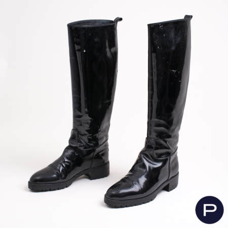 CHANEL - PAIRE DE BOTTES