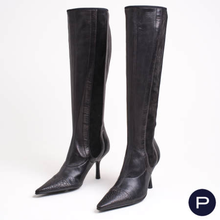 CHANEL - PAIRE DE BOTTES