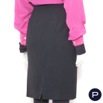 YVES SAINT LAURENT RIVE GAUCHE - 1990'S - JUPE