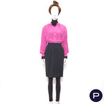 YVES SAINT LAURENT RIVE GAUCHE - 1990'S - JUPE