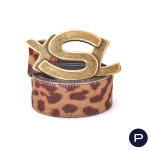 YVES SAINT LAURENT RIVE GAUCHE X STEFANO PILATI - CIRCA 2005  - CEINTURE