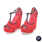 YVES SAINT LAURENT - 2000'S - PAIRE D'ESCARPINS