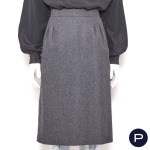 YVES SAINT LAURENT VARIATION - 1980'S - JUPE