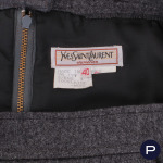 YVES SAINT LAURENT VARIATION - 1980'S - JUPE