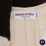 SAINT LAURENT RIVE GAUCHE - CIRCA 1980 - MANTEAU