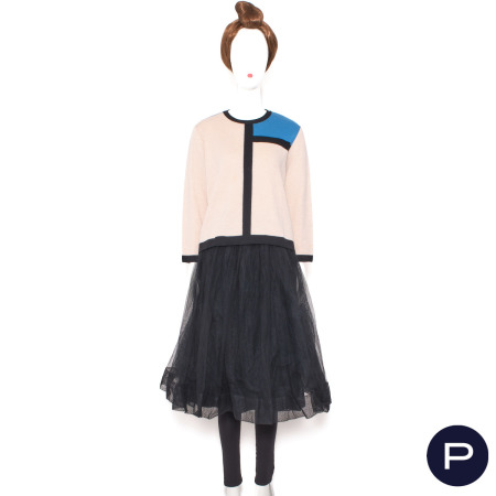 YVES SAINT LAURENT HAUTE COUTURE - 1980/90'S - PULL-OVER