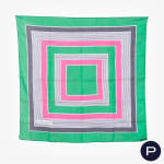 YVES SAINT LAURENT - 1970'S - CARRÉ