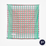 YVES SAINT LAURENT - 1970'S - CARRÉ