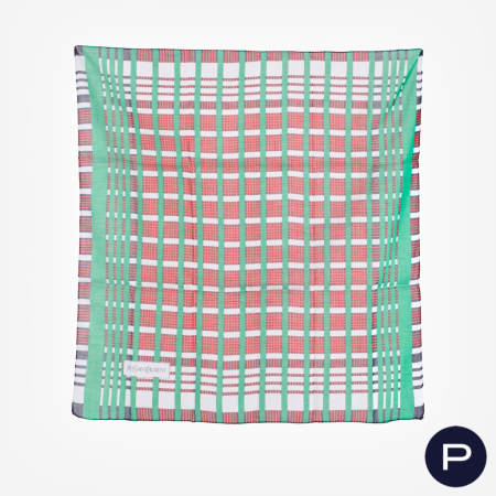 YVES SAINT LAURENT - 1970'S - CARRÉ