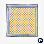 YVES SAINT LAURENT - 1970'S - CARRÉ