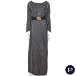 SAINT LAURENT RIVE GAUCHE - LATE 1970'S - ENSEMBLE, VESTE, JUPE PORTEFEUILLE