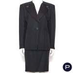 SAINT LAURENT RIVE GAUCHE - AUTOMNE-HIVER 1988/89 - TAILLEUR, SMOKING