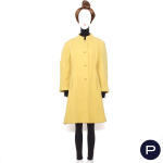 YVES SAINT LAURENT - 1960'S - MANTEAU