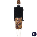 SAINT LAURENT RIVE GAUCHE - 1980'S - JUPE