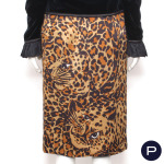 SAINT LAURENT RIVE GAUCHE - 1980'S - JUPE