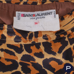 SAINT LAURENT RIVE GAUCHE - 1980'S - JUPE