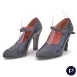 YVES SAINT LAURENT - CIRCA 1980 - PAIRE D'ESCARPINS