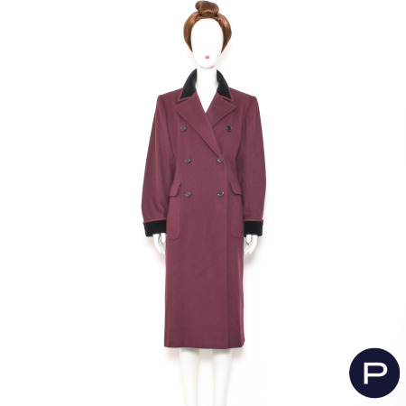 SAINT LAURENT RIVE GAUCHE - CIRCA 1980 - MANTEAU