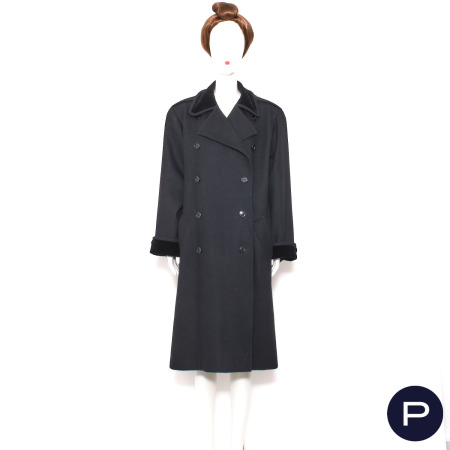 SAINT LAURENT RIVE GAUCHE - CIRCA 1980 - MANTEAU