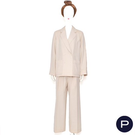 SAINT LAURENT RIVE GAUCHE - CIRCA 1975 - ENSEMBLE