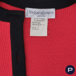 YVES SAINT LAURENT VARIATION - AUTOMNE-HIVER 1997/98 - ROBE-MANTEAU