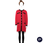 YVES SAINT LAURENT VARIATION - AUTOMNE-HIVER 1997/98 - ROBE-MANTEAU