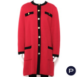 YVES SAINT LAURENT VARIATION - AUTOMNE-HIVER 1997/98 - ROBE-MANTEAU