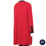 YVES SAINT LAURENT VARIATION - AUTOMNE-HIVER 1997/98 - ROBE-MANTEAU