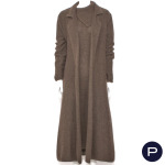 YVES SAINT LAURENT RIVE GAUCHE - 1990'S - ENSEMBLE, GILET, ROBE