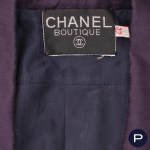 CHANEL BOUTIQUE X KARL LAGERFELD - 1990'S - VESTE CROISÉE