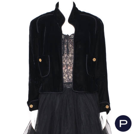 CHANEL BOUTIQUE X KARL LAGERFELD - 1990'S - VESTE