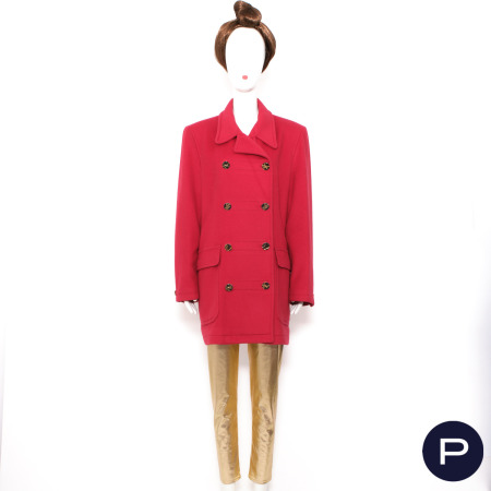 YVES SAINT LAURENT VARIATION - LATE 1990'S - MANTEAU