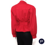 YVES SAINT LAURENT VARIATION - PRINTEMPS-ÉTÉ 1987 - VESTE