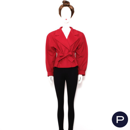 YVES SAINT LAURENT VARIATION - PRINTEMPS-ÉTÉ 1987 - VESTE