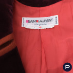 SAINT LAURENT RIVE GAUCHE - LATE 1970'S - MANTEAU